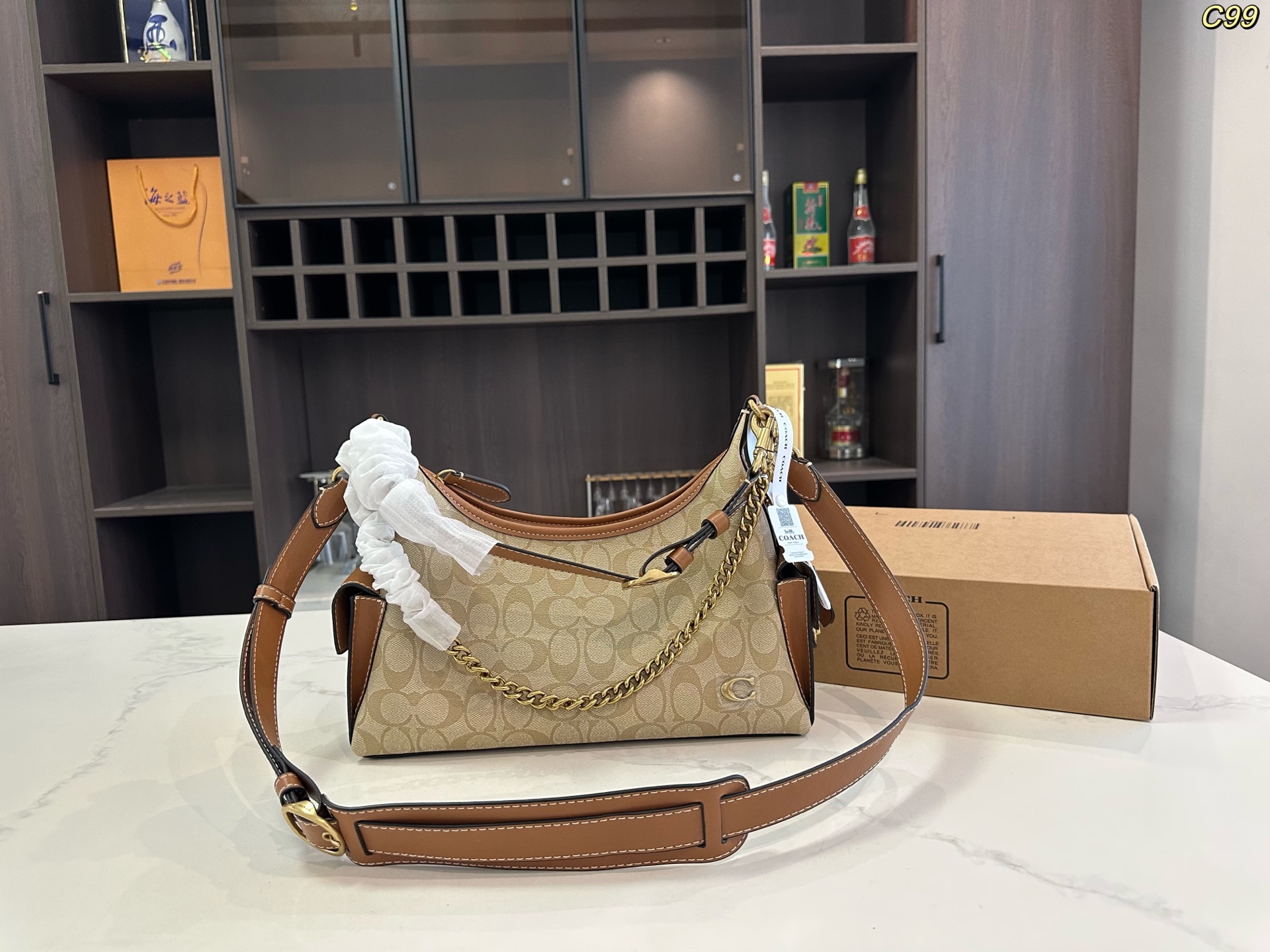 Coach Boho Chain Bag