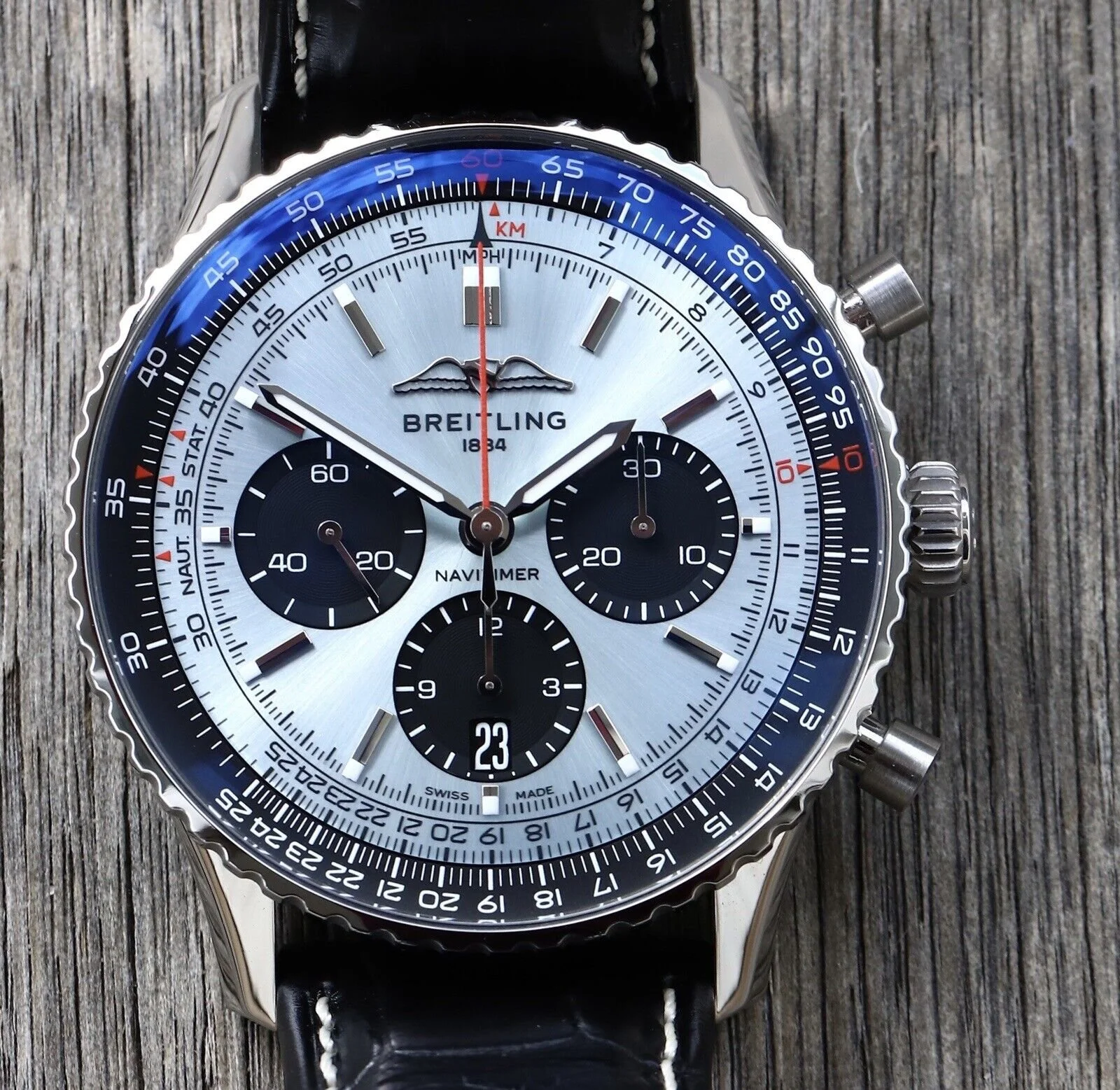 Breitling Navitimer B01 Chronograph Ice Blue Dial 43 AB0138241C1P1