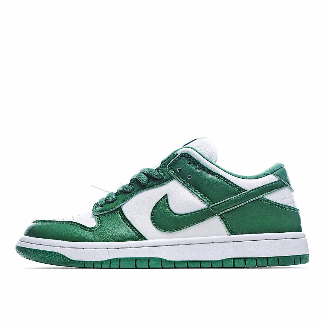 AJ1Low SB  Nike   x Air Jordan 1 Low UNC 白绿