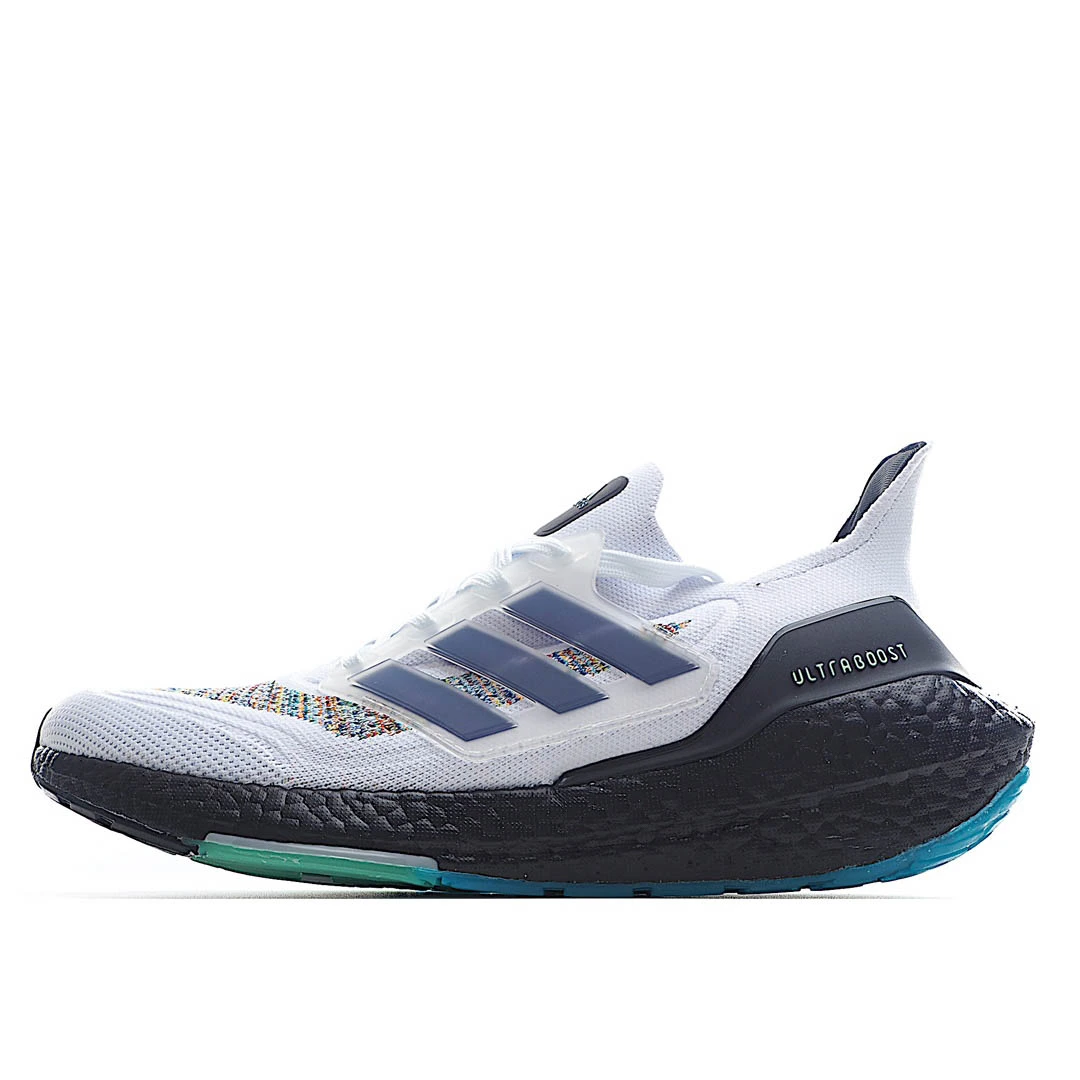 Adidas UltraBoost 21 'White Screaming Green'
