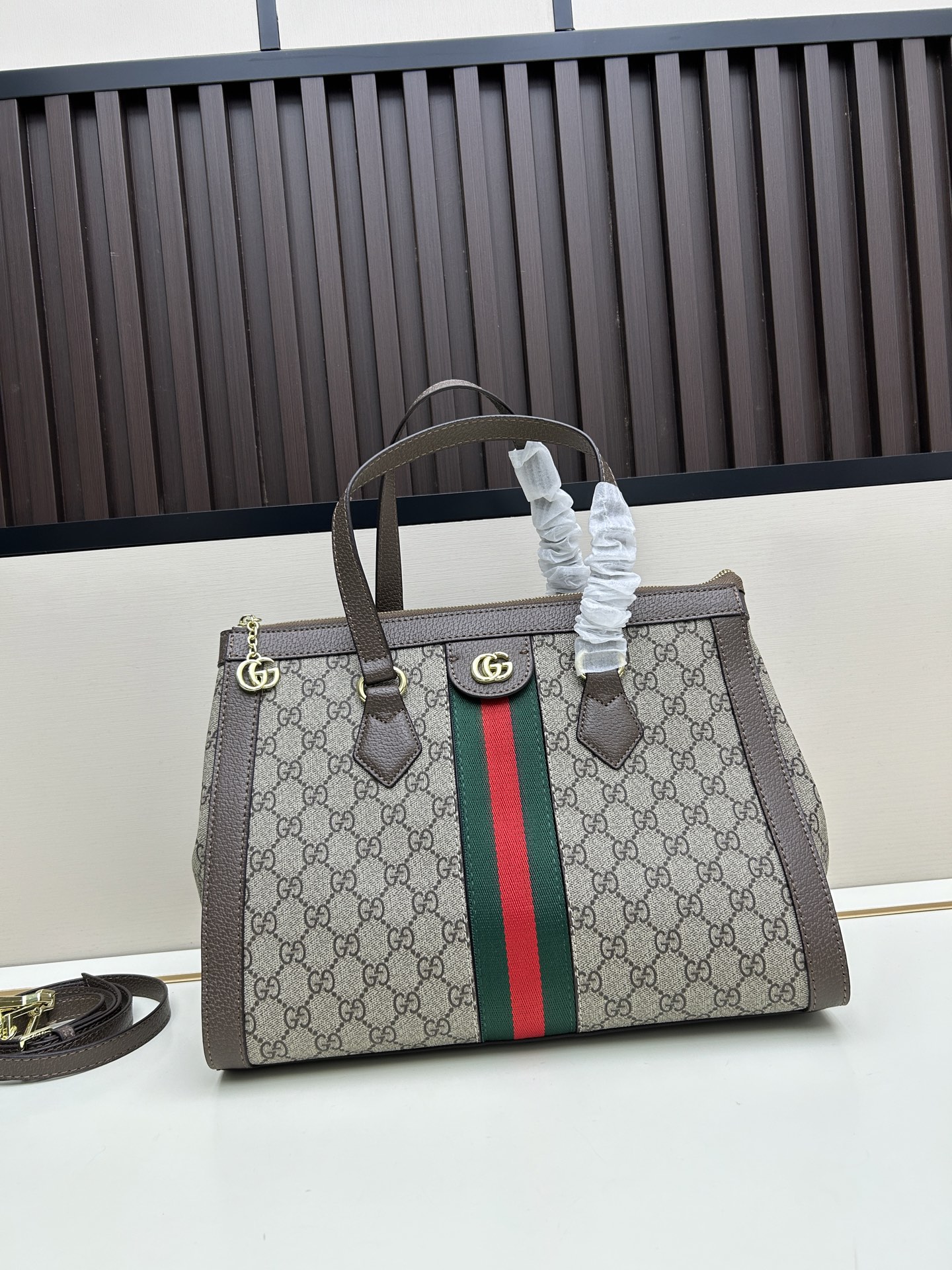 Gucci Supreme Ophidia Handle Bag