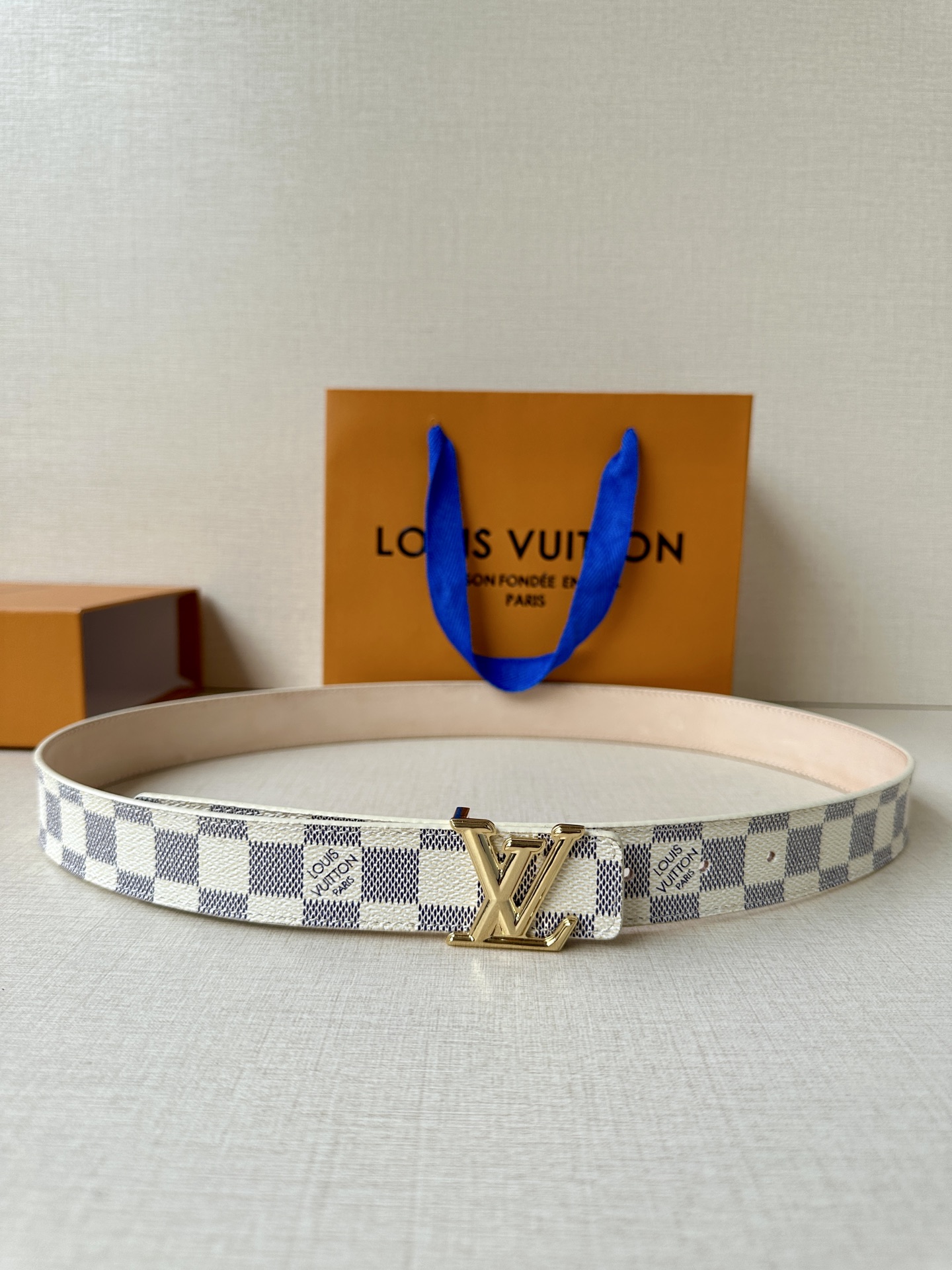 Louis Vuitton Initiales Leather Belts