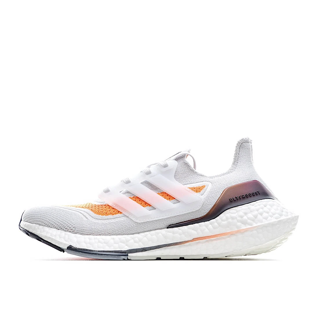 Adidas UltraBoost 21 'Grey Screaming Orange'