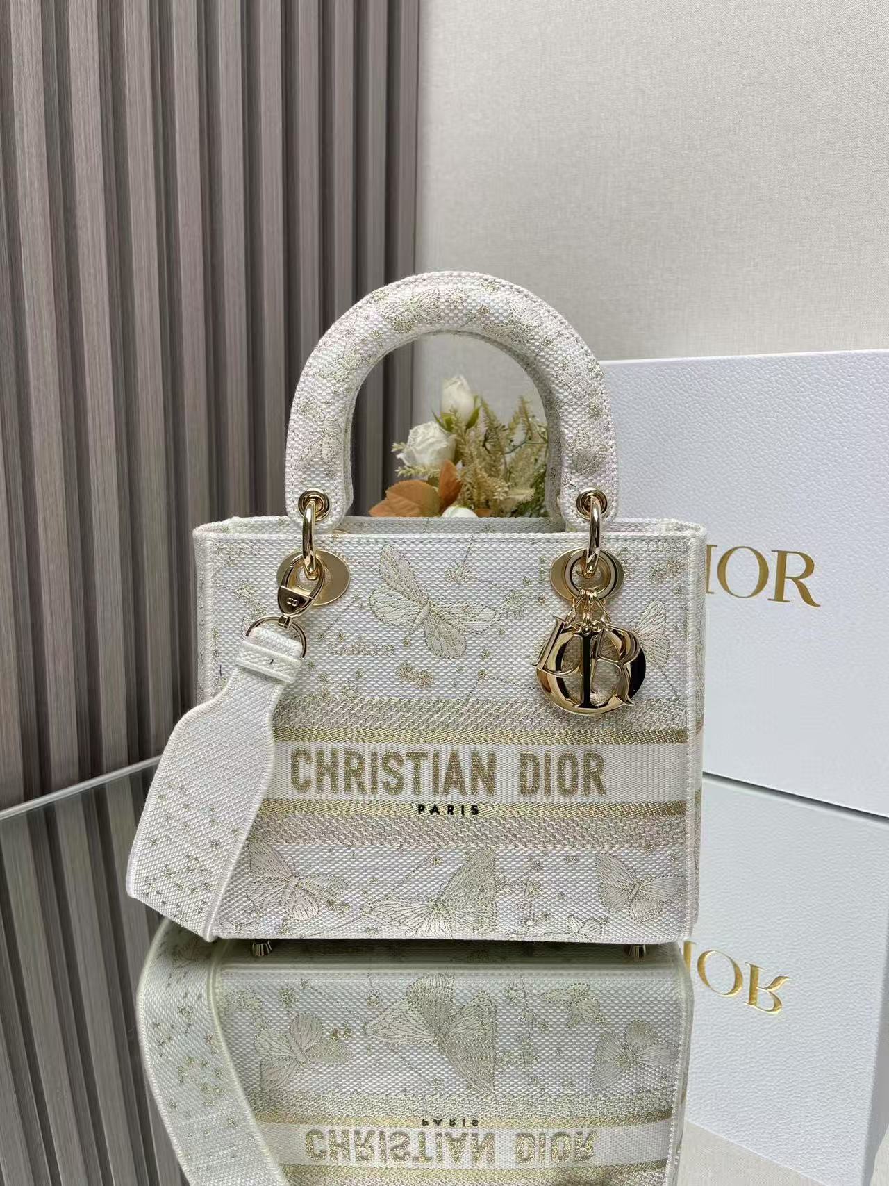 Dior Lady D-LITE Tote Bag