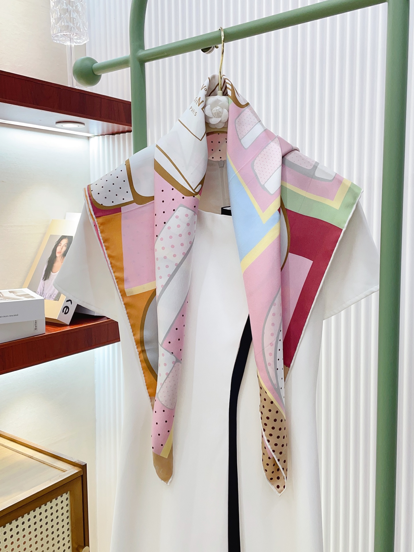 Chanel 100% Silk Scarf