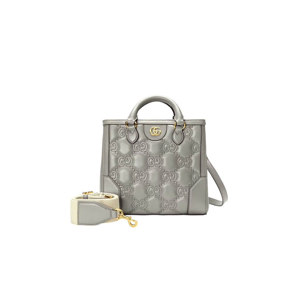 GG matelass&eacute; mini top handle bag