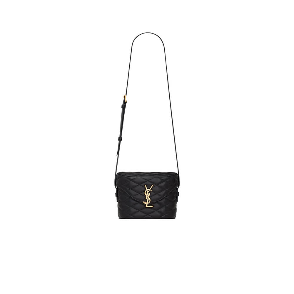 JUNE BOX BAG IN QUILTED LAMBSKIN