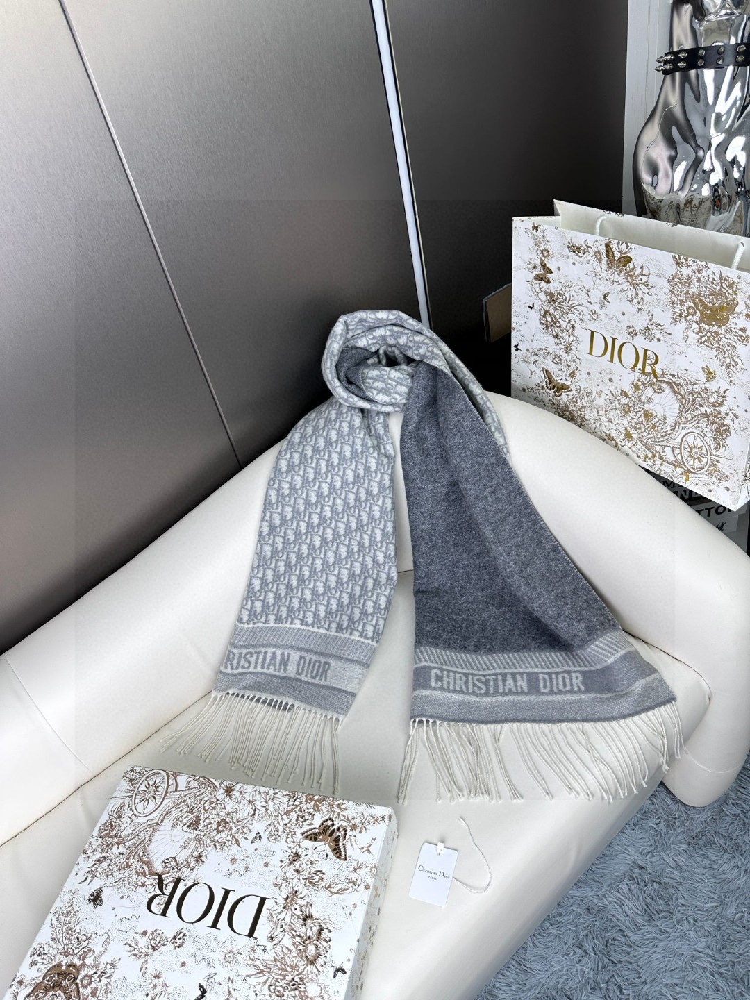 Dior Cashmere Scarf