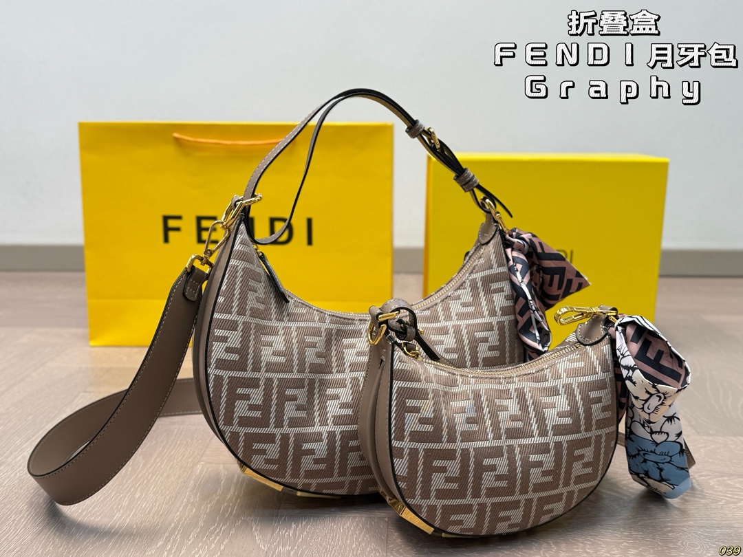 FENDI Graphy Shoulder Bag