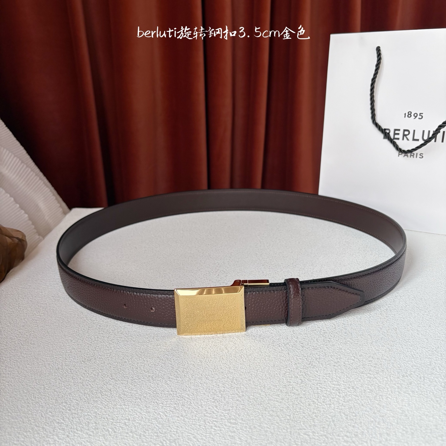 Berluti Belt for Men Width 35mm