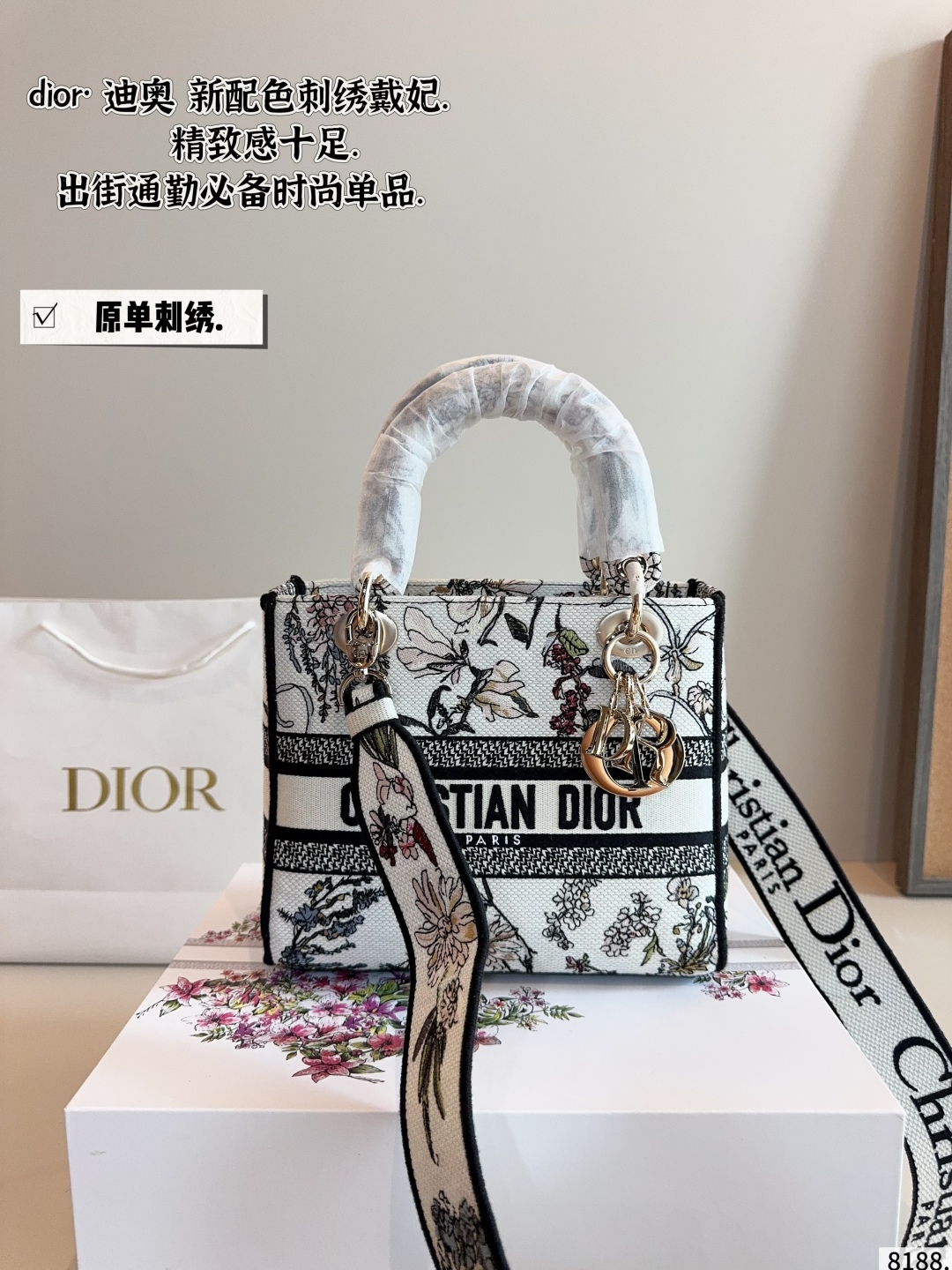 Dior Lady D-LITE Tote Bag