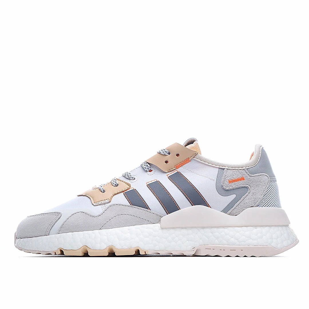 Adidas Wmns Nite Jogger 'White Glow Orange'
