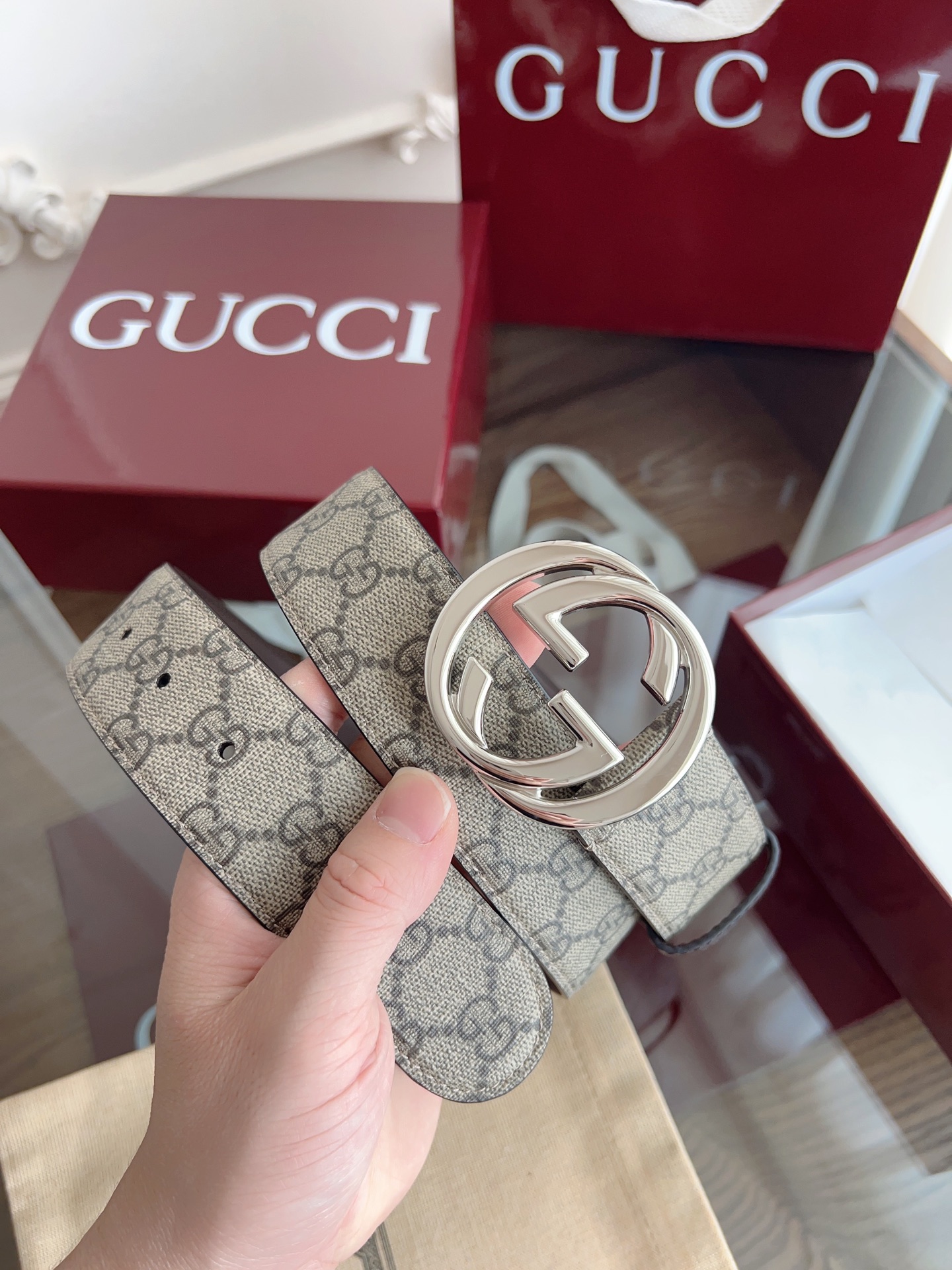 Gucci Belt for Men Width 40mm