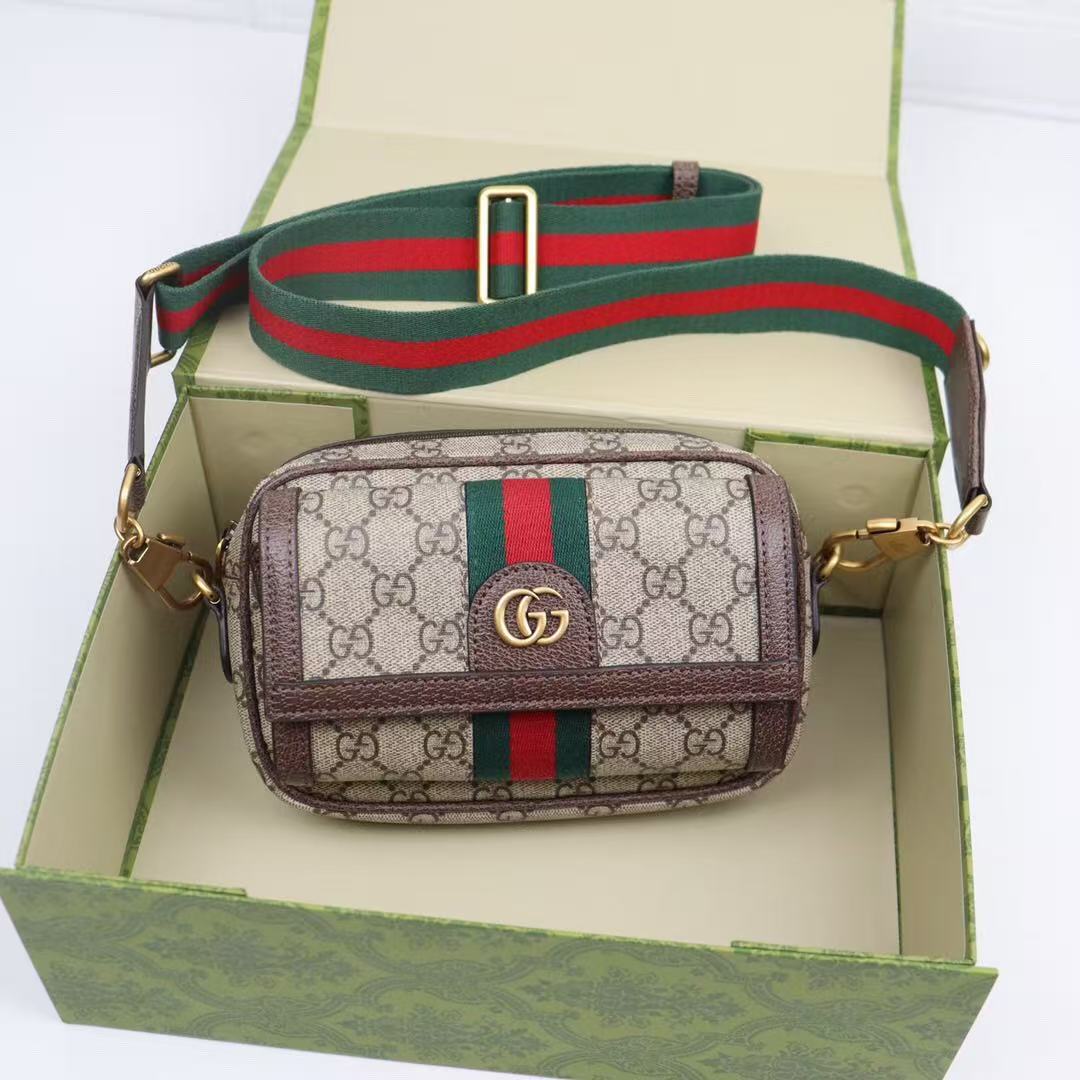 EMBOSS WITH INITIALS Ophidia mini bag