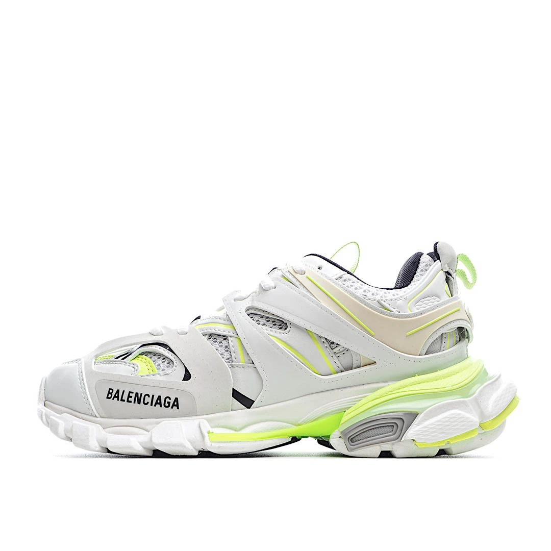 Balenciaga Sneaker Tess s.Gomma MAILLE WHITE/ORANGE