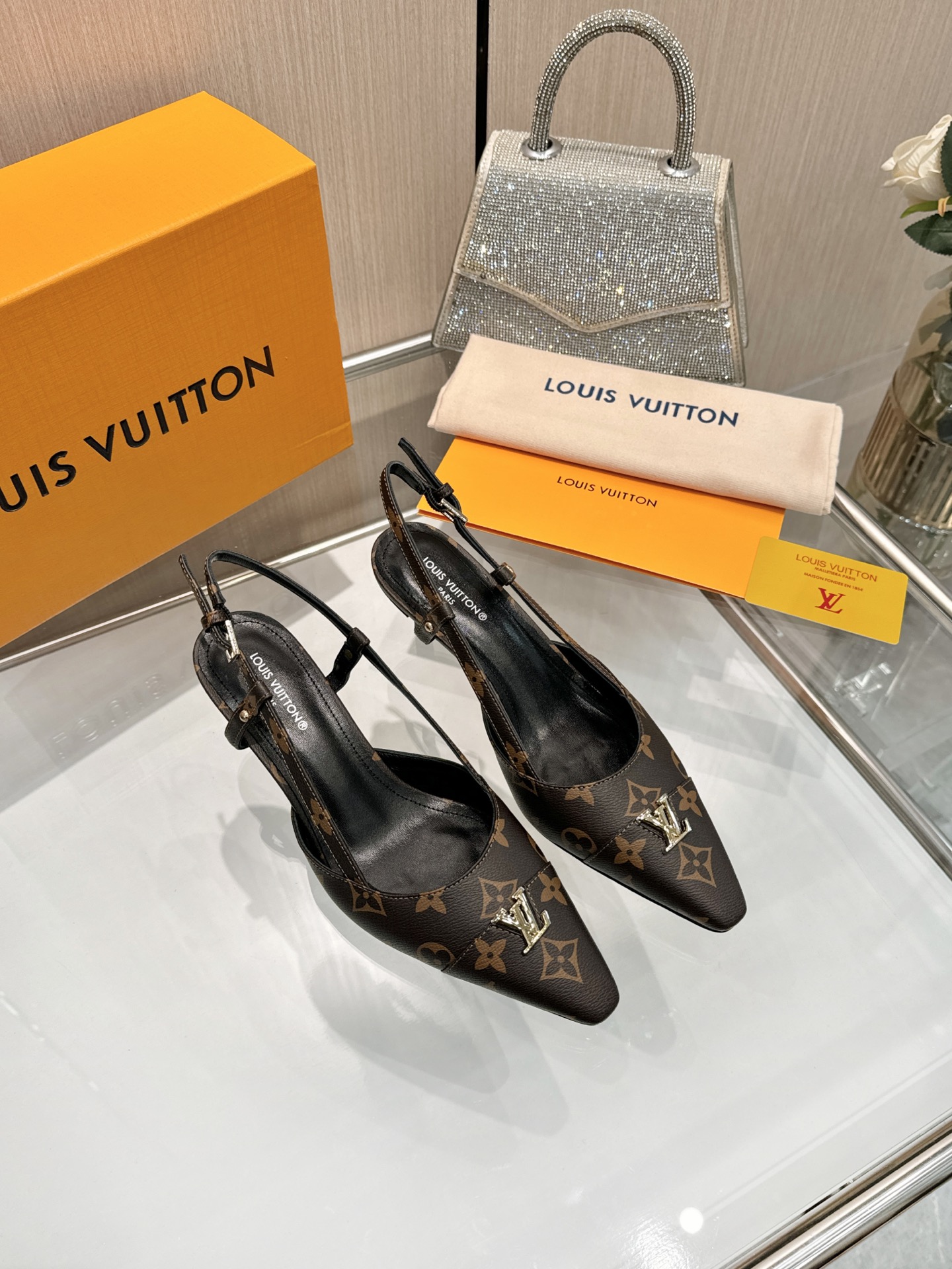 LV 2026 Early Spring Open-Back Shoes