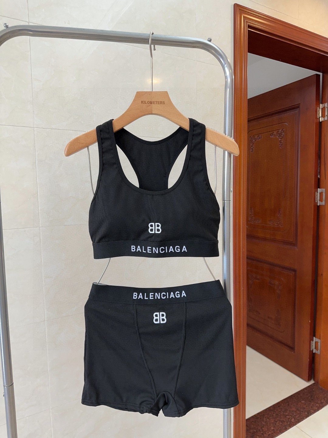 Balenciaga Knit Two Pieces Swimsuit
