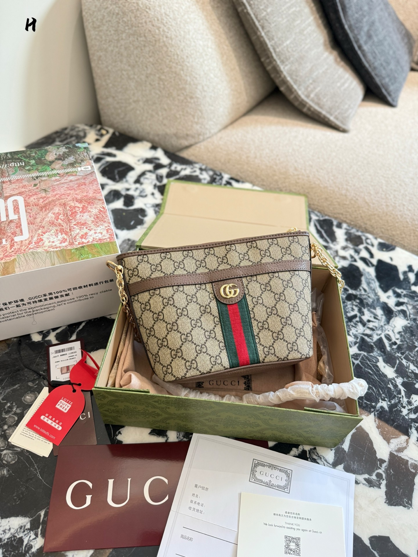 Gucci Ophidia Hobo Bag