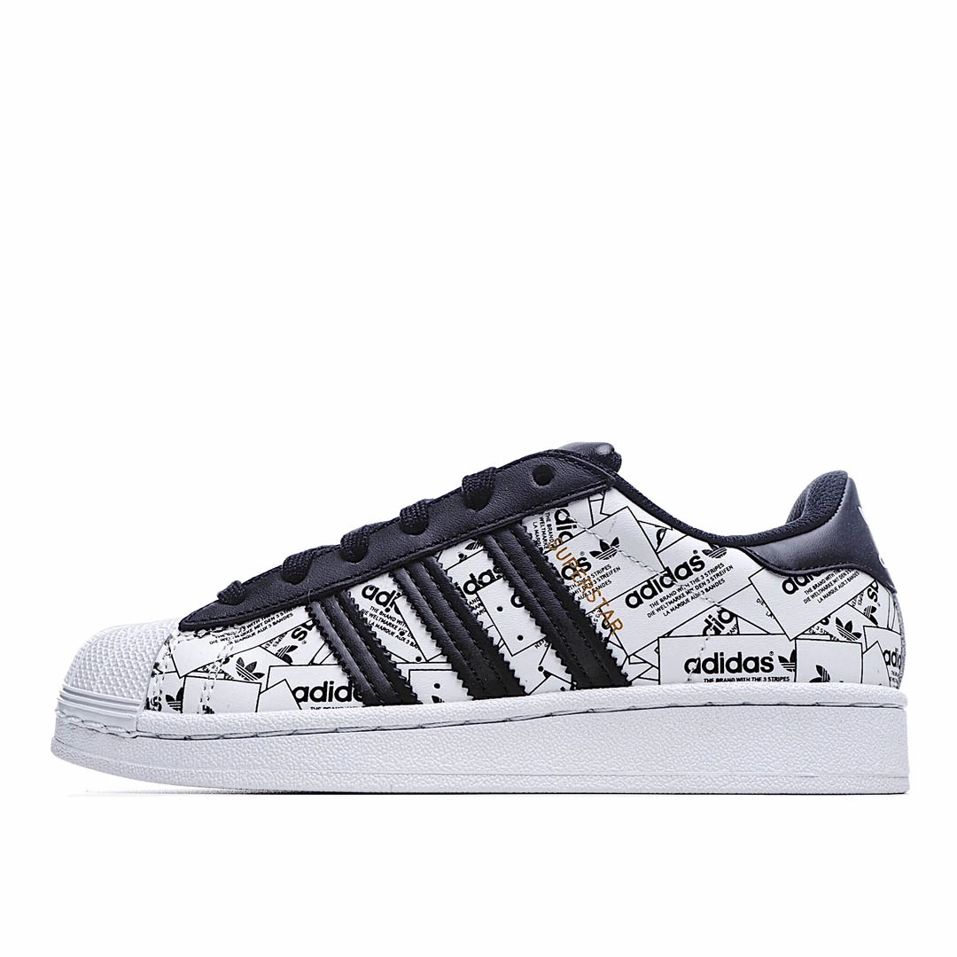 Adidas Superstar 'Label Collage'
