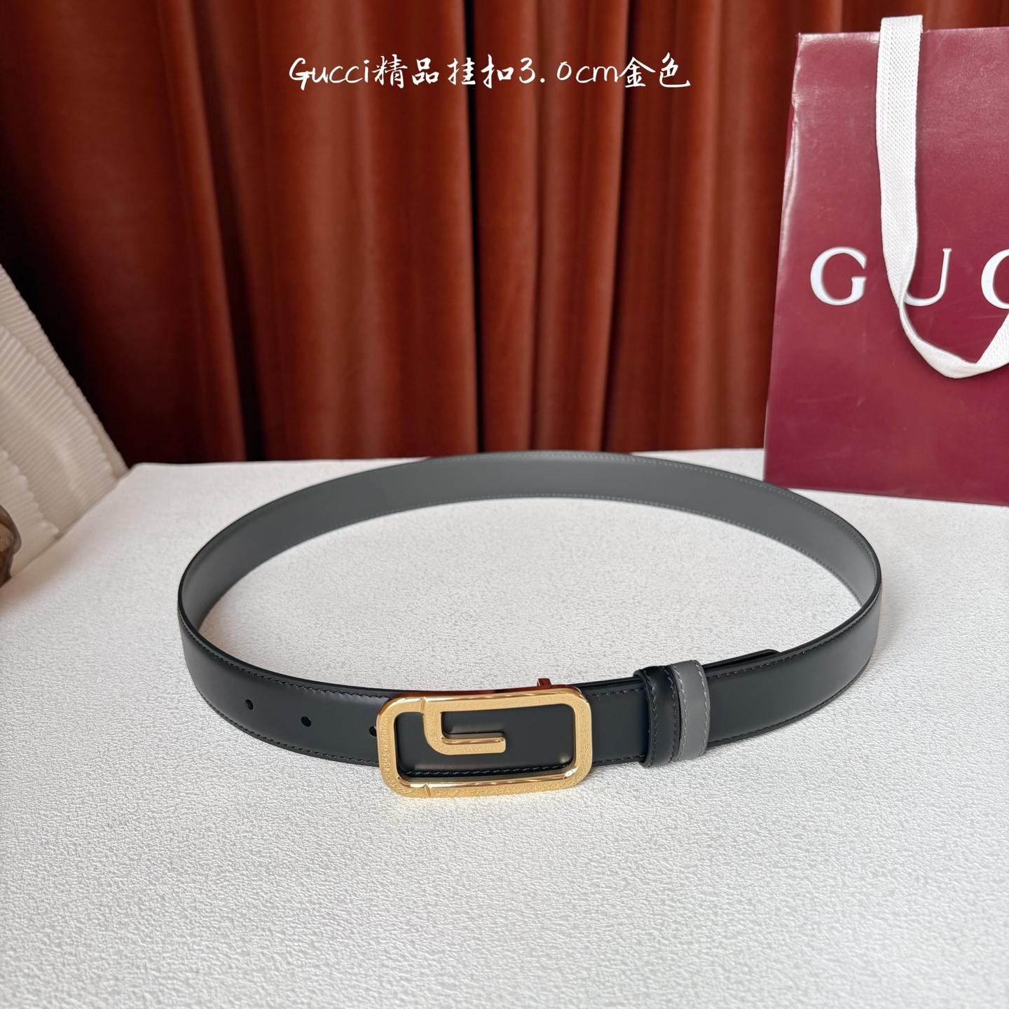 Gucci Belt for Men Width 30mm