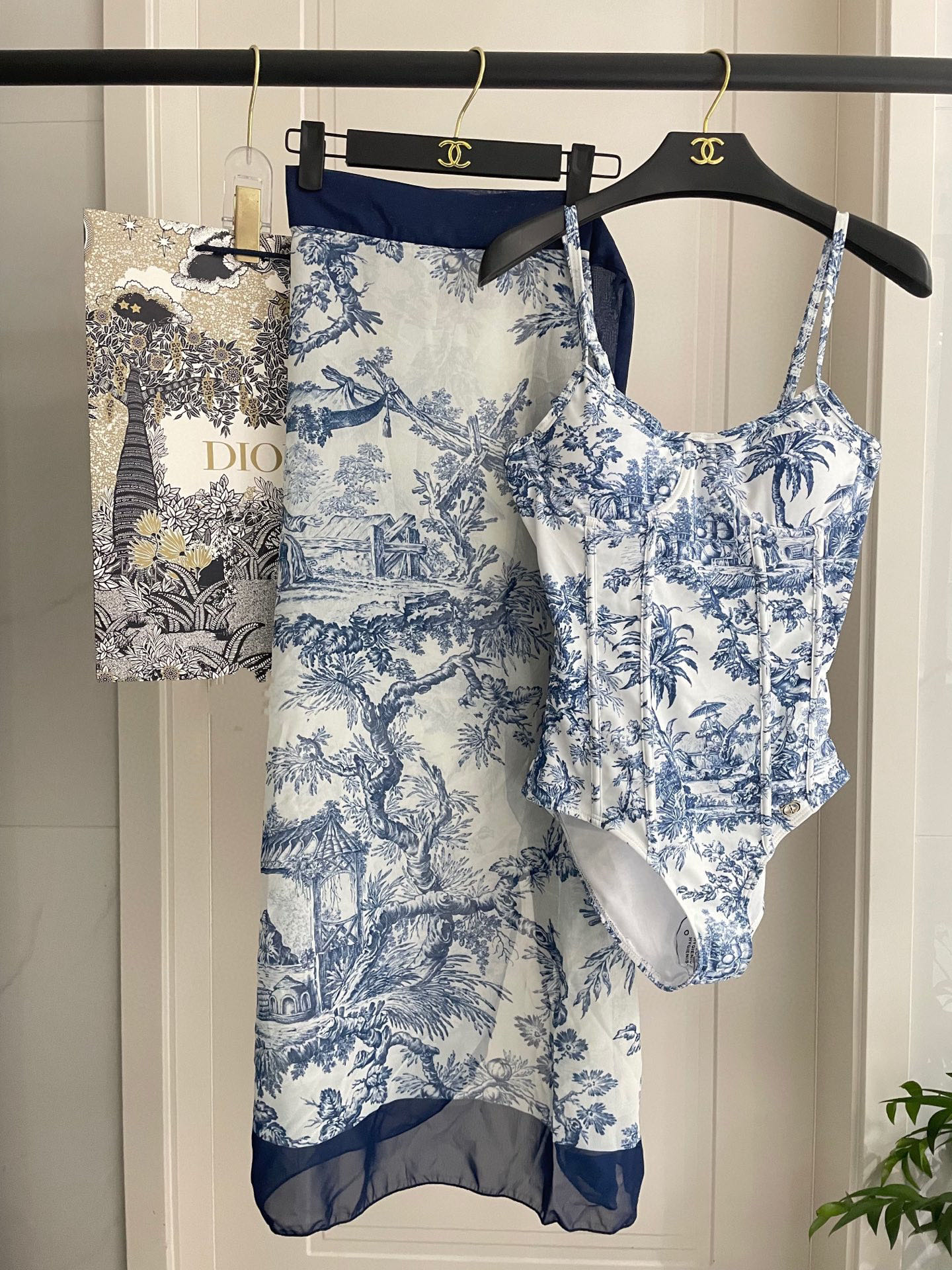 Dior 2 Piece Swimwear