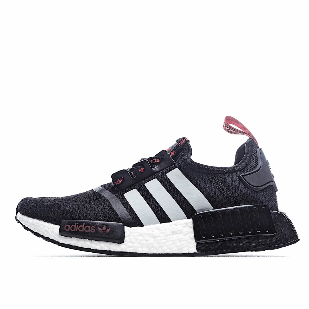 Adidas NMD_R1 STLT Primeknit 'Core Black Red'