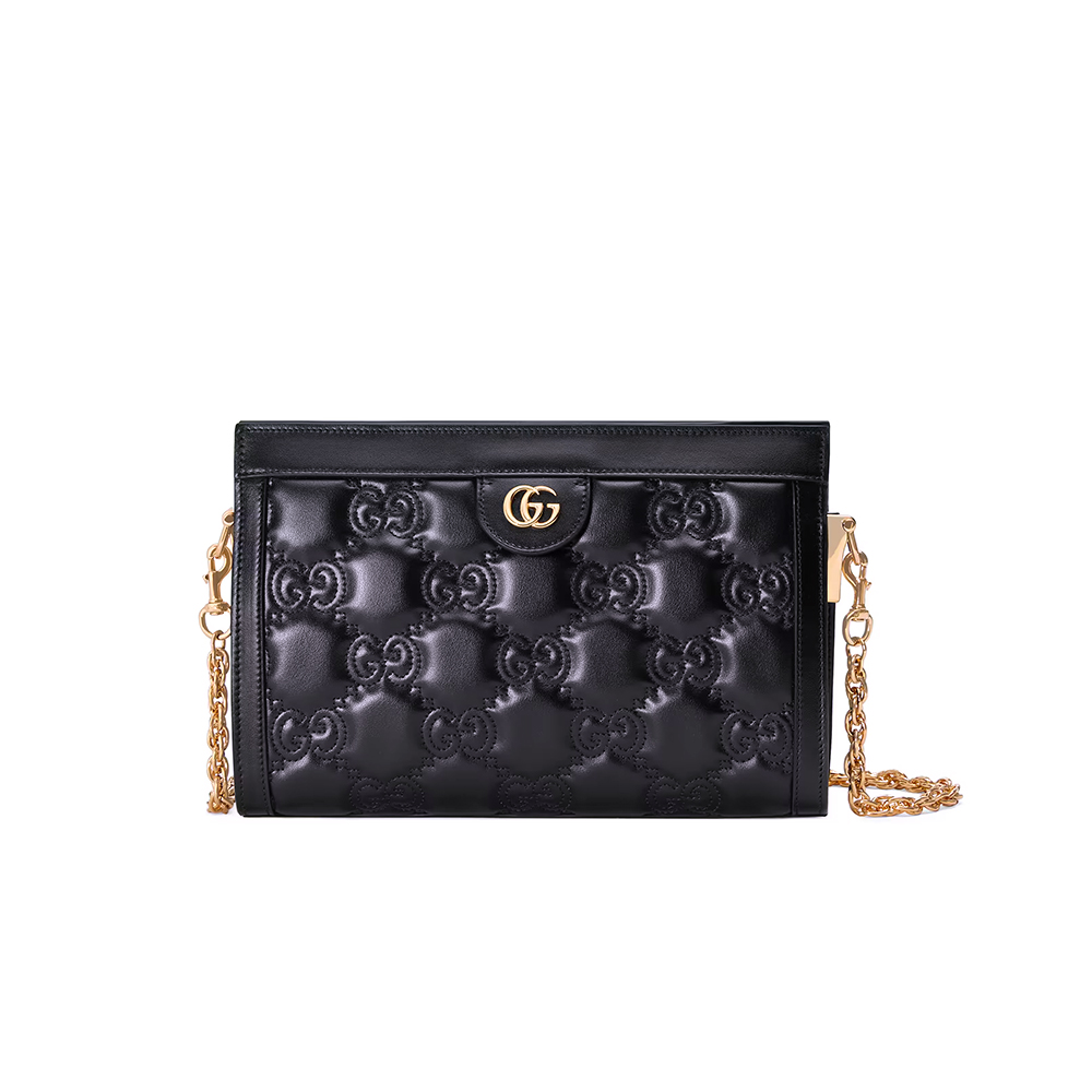 GG Matelass&eacute; leather small bag