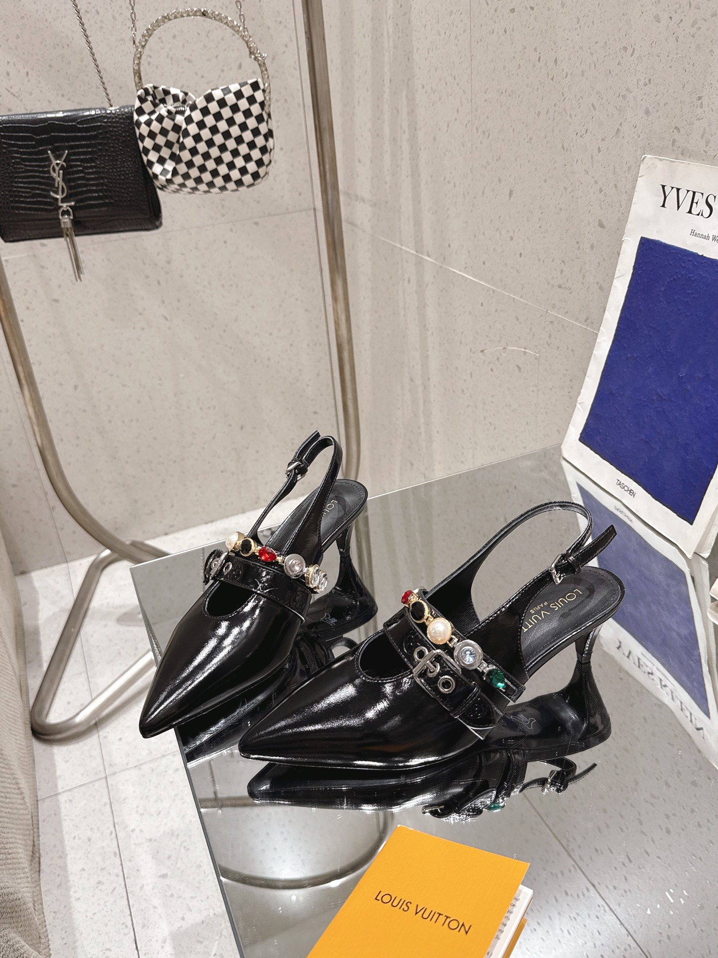 LV Vibe open-back high heels