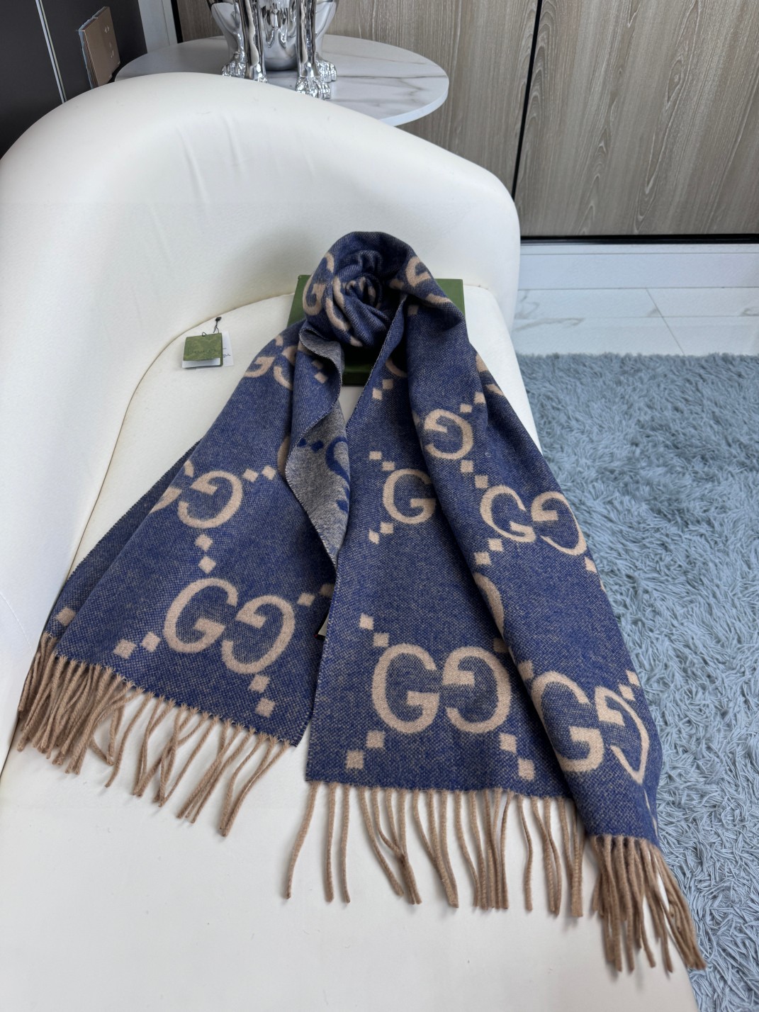 Gucci Tassel Scarf