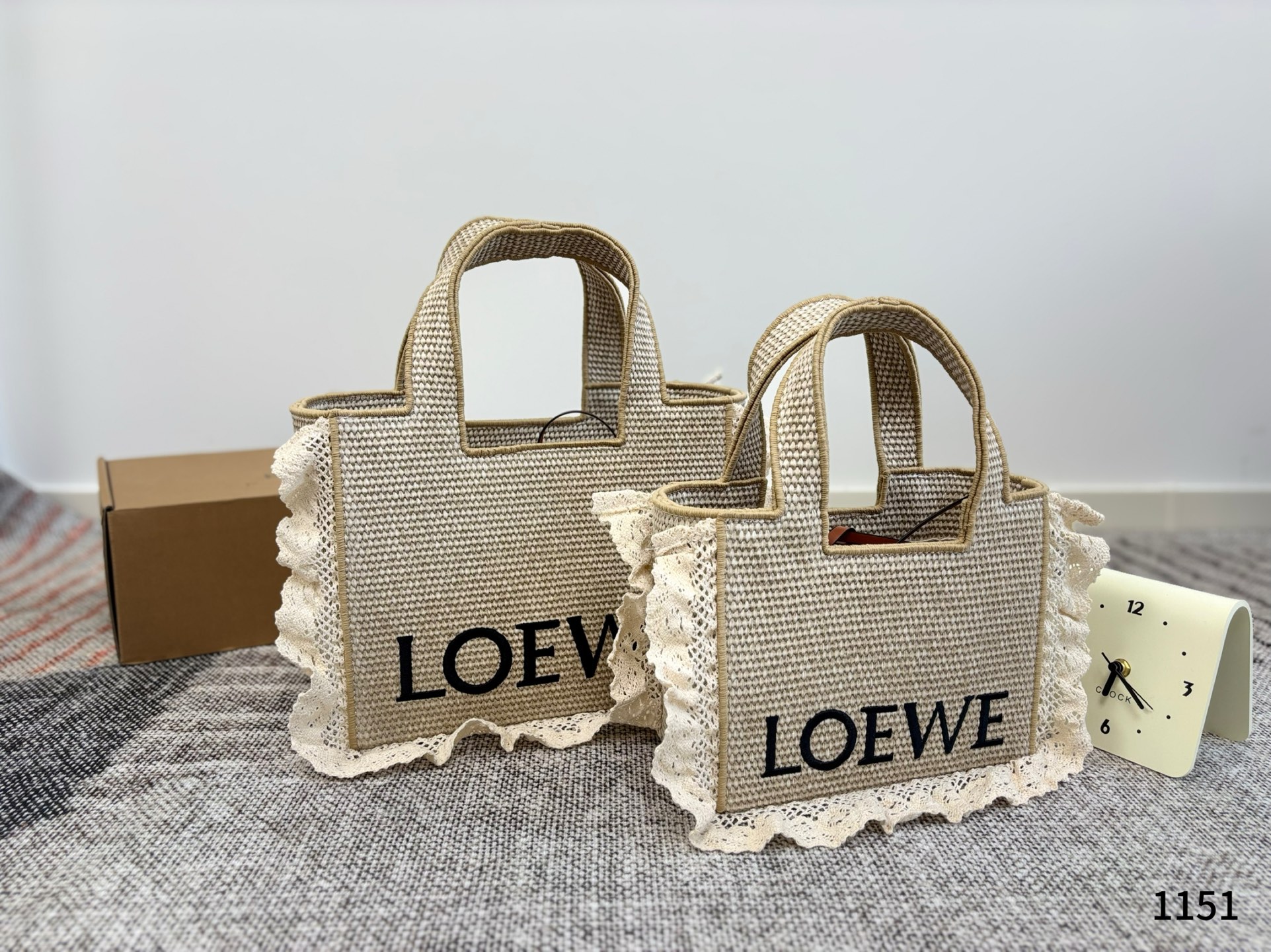 Loewe Paulas's 1biza Straw Bag