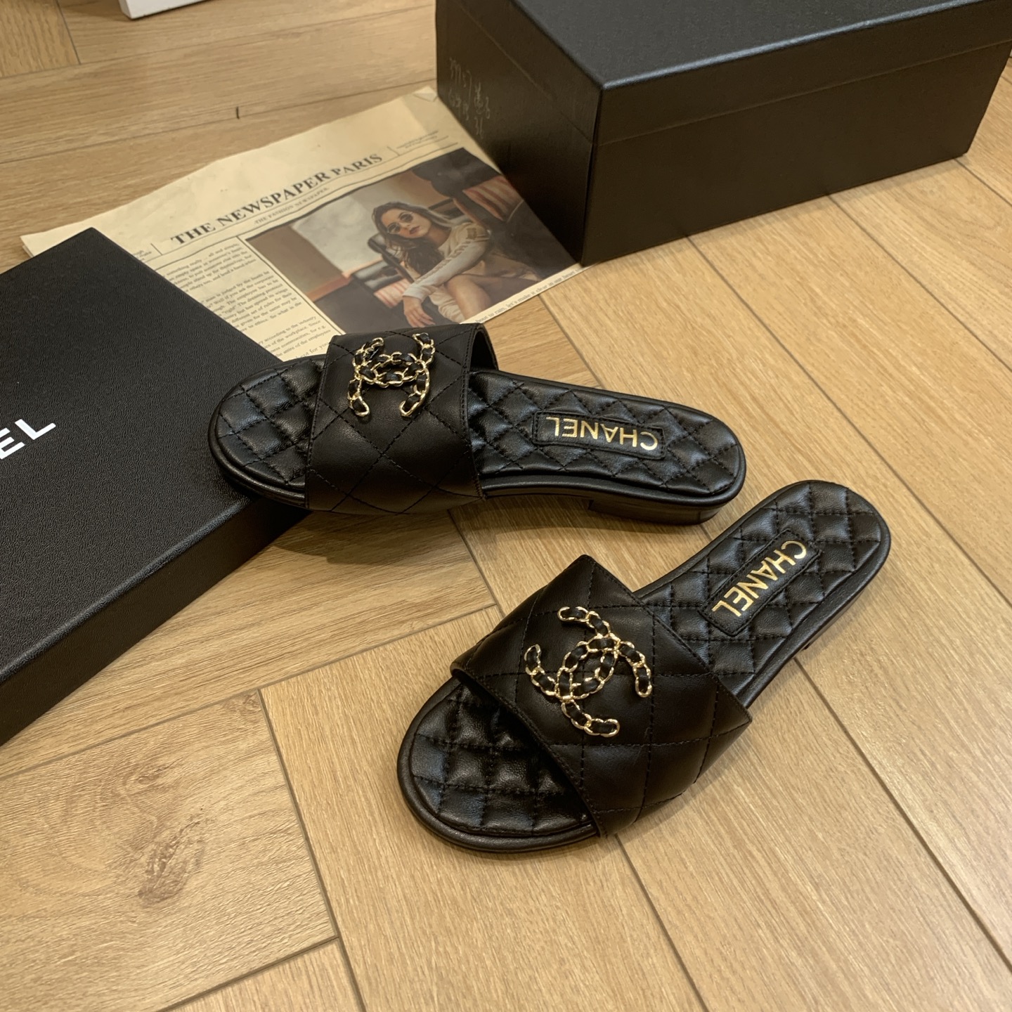 Chanel Slippers