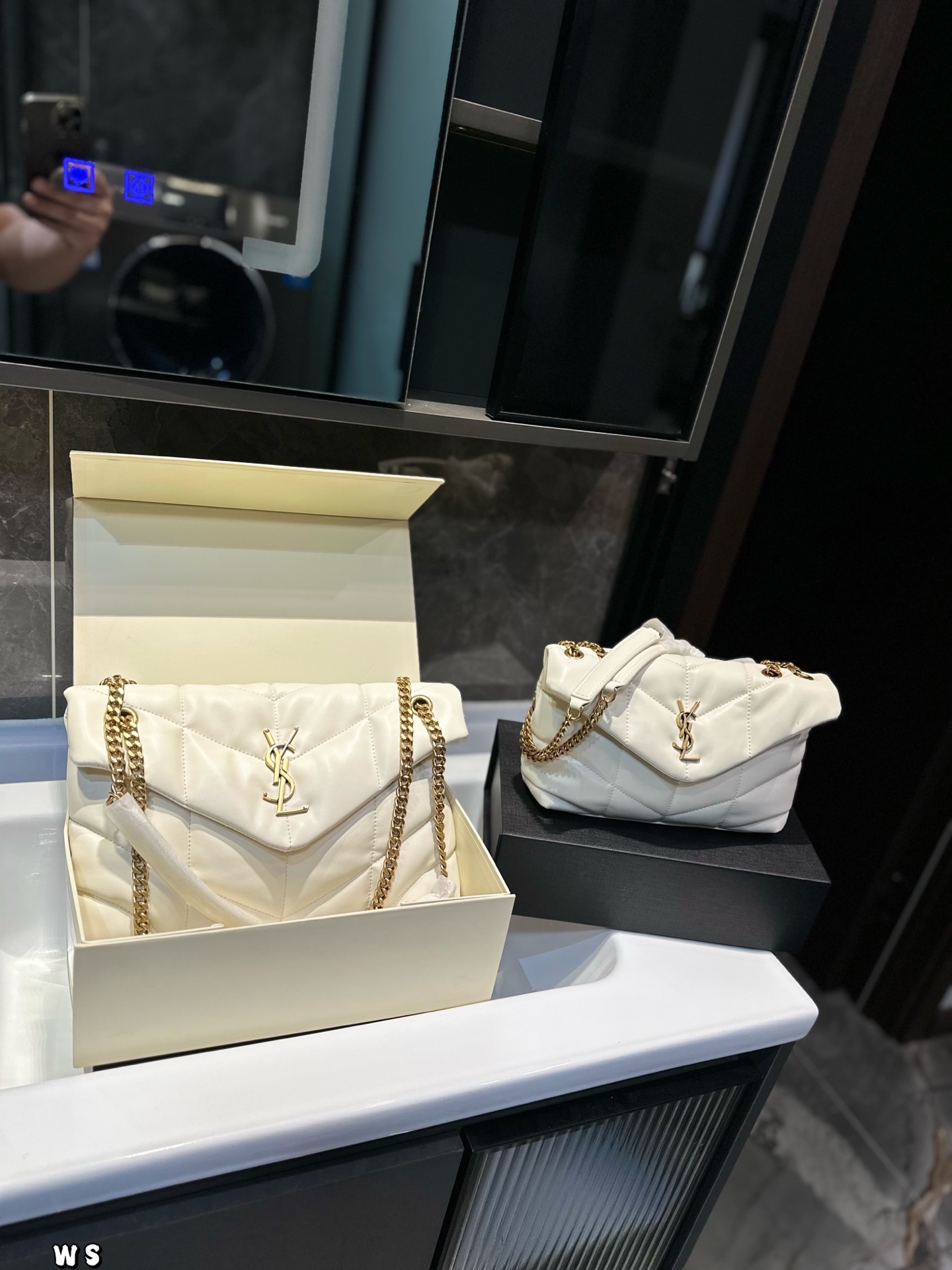 YSL Puffer Shoulder Bag