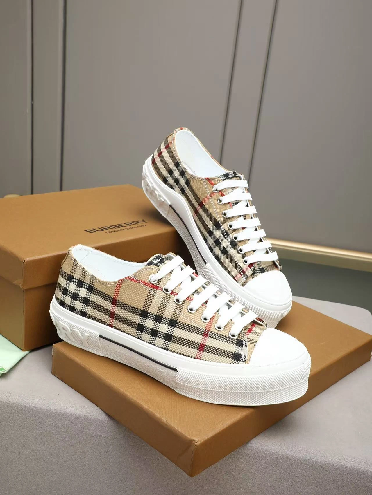 Burberry Canvas Shoes
