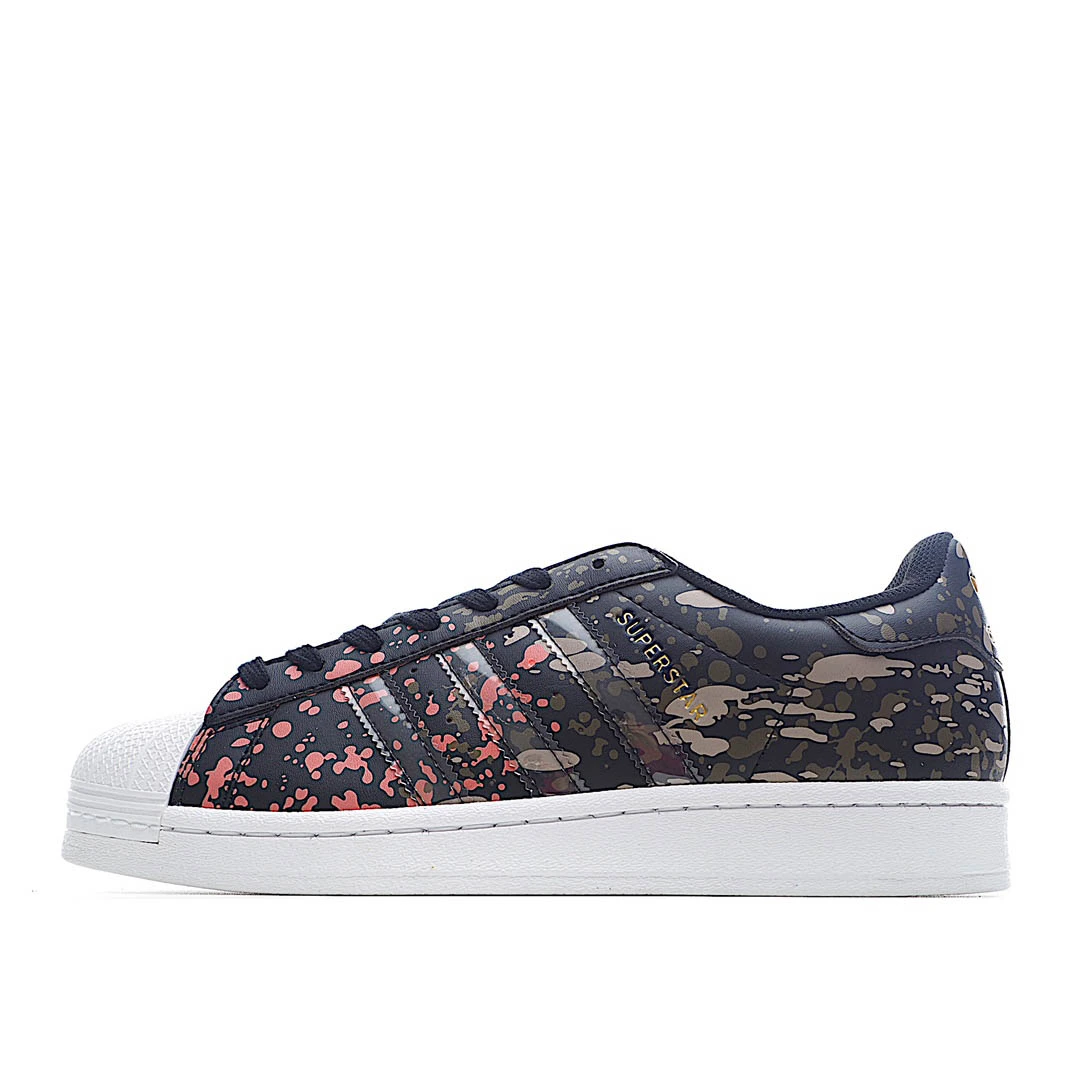 Adidas Superstar 'Splashes, Splatter and Drips - Black