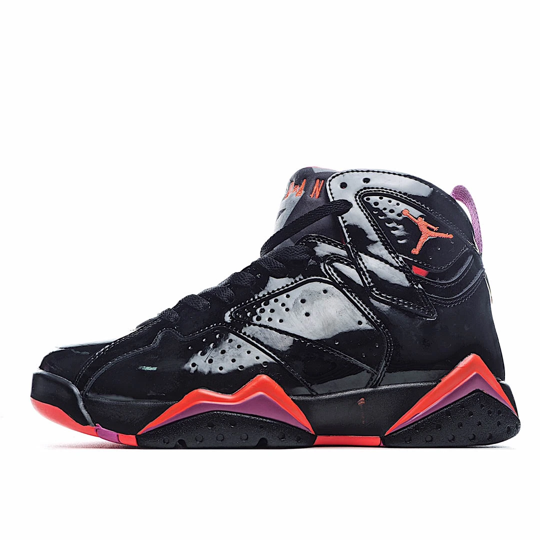 Wmns Air Jordan 7 Retro 'Black Gloss'