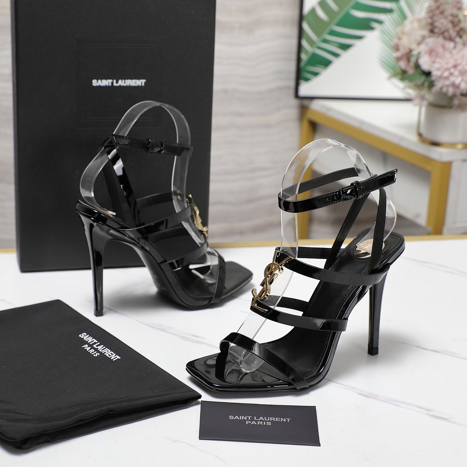 YSL Open-toed sandals