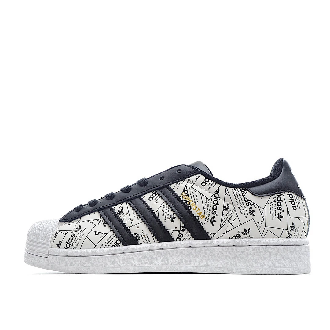 Adidas Superstar 'Label Collage'