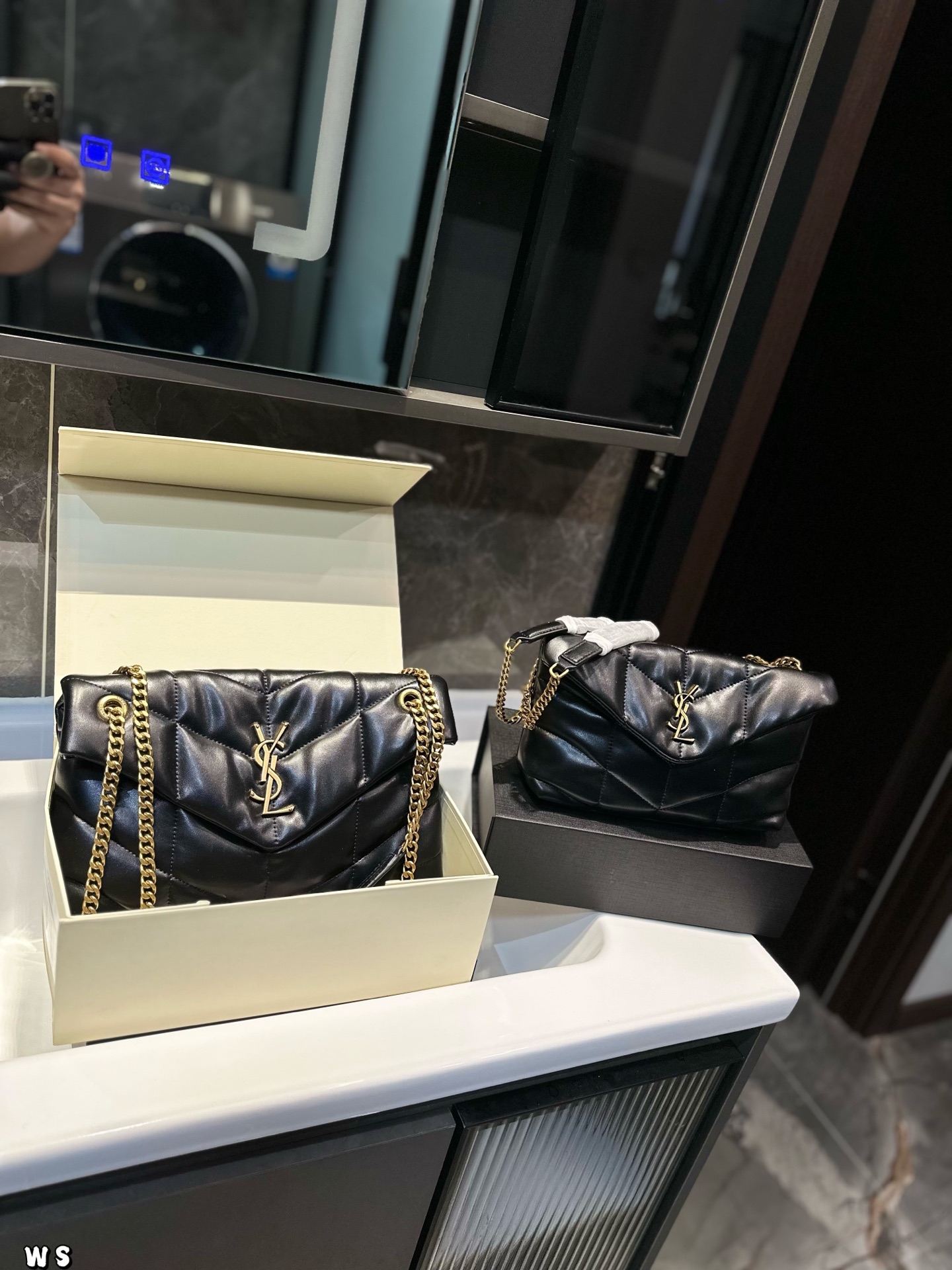 YSL Puffer Shoulder Bag