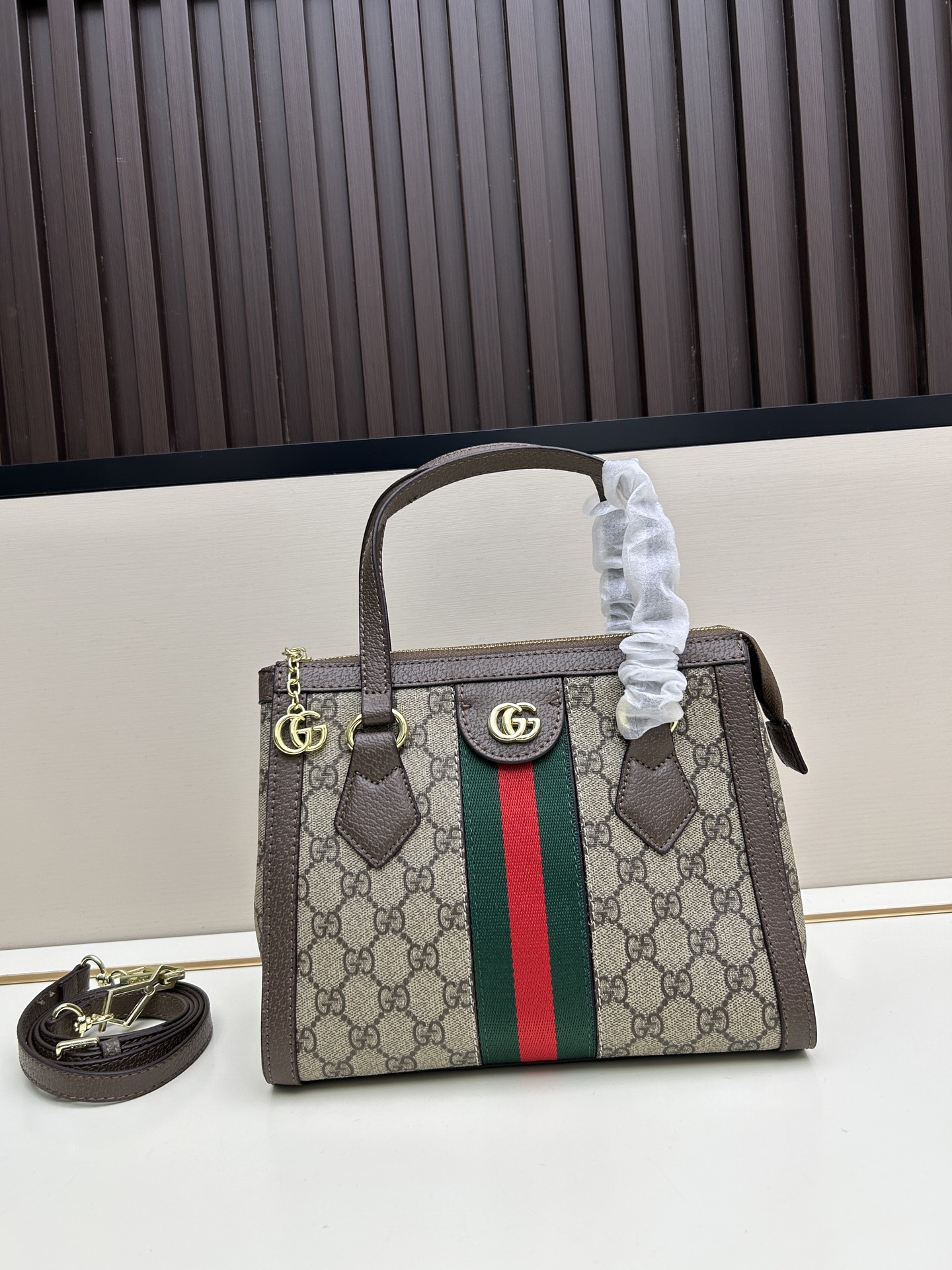 Gucci Supreme Ophidia Handle Bag