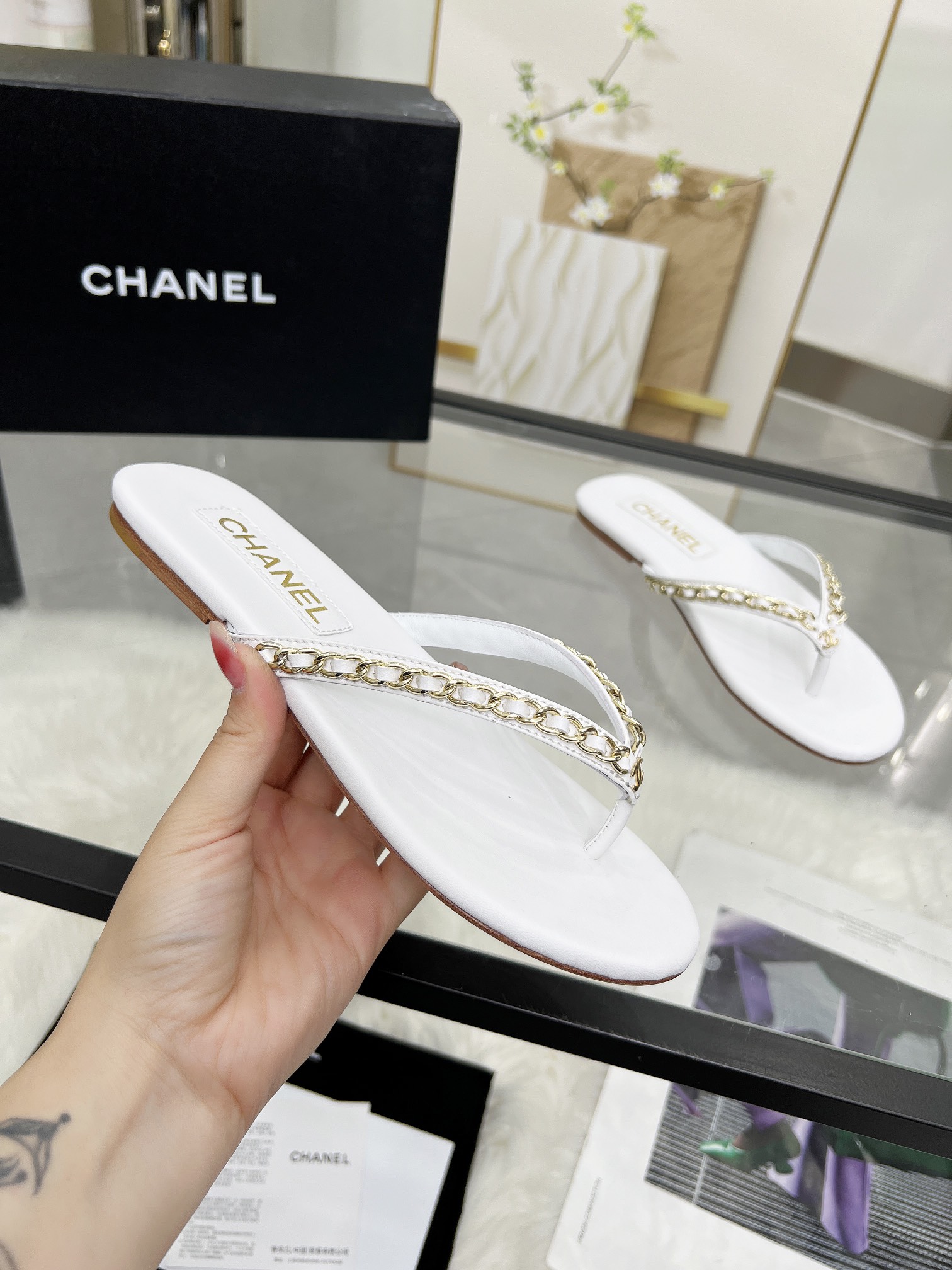 Chanel Slippers