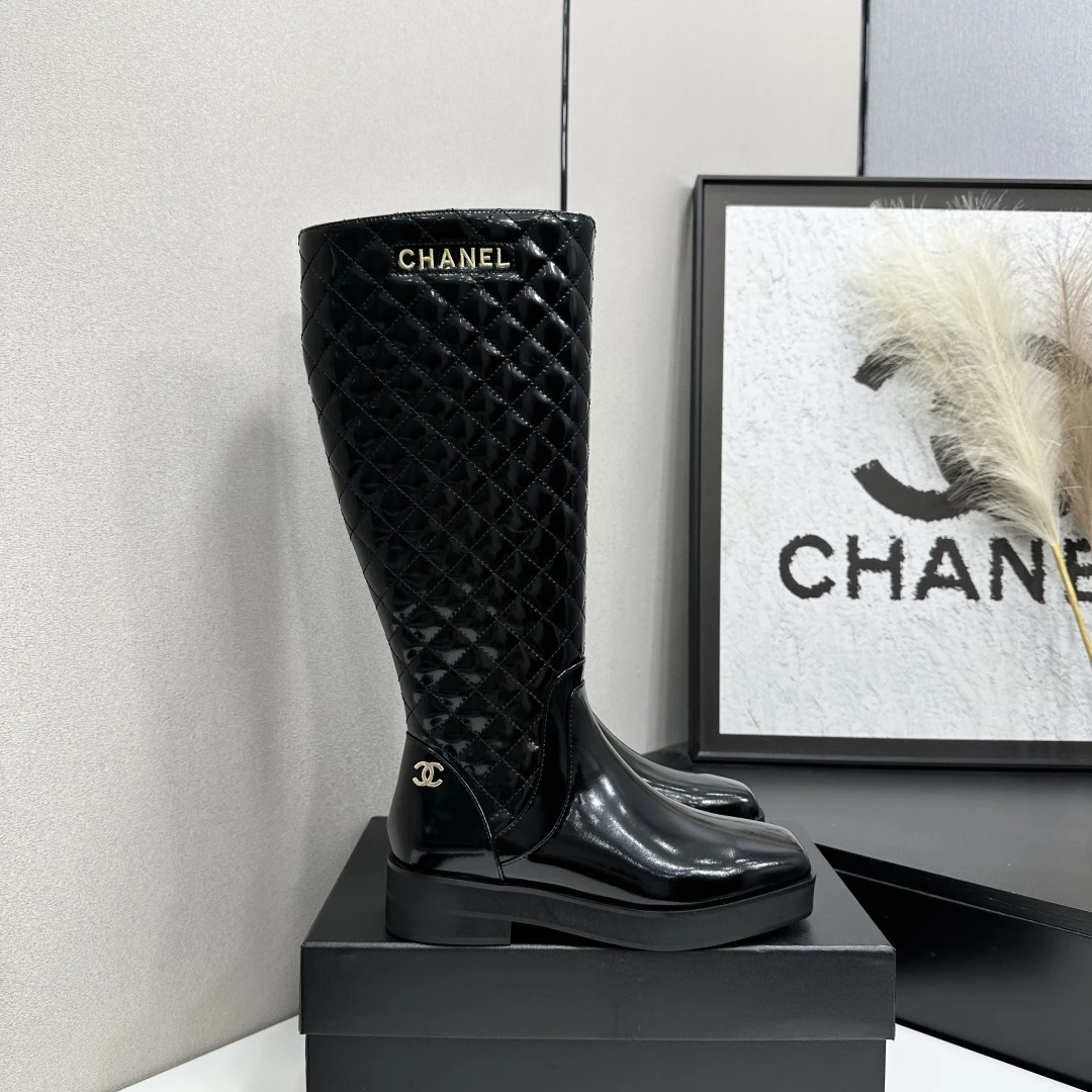 Chanel Sheepskin boots