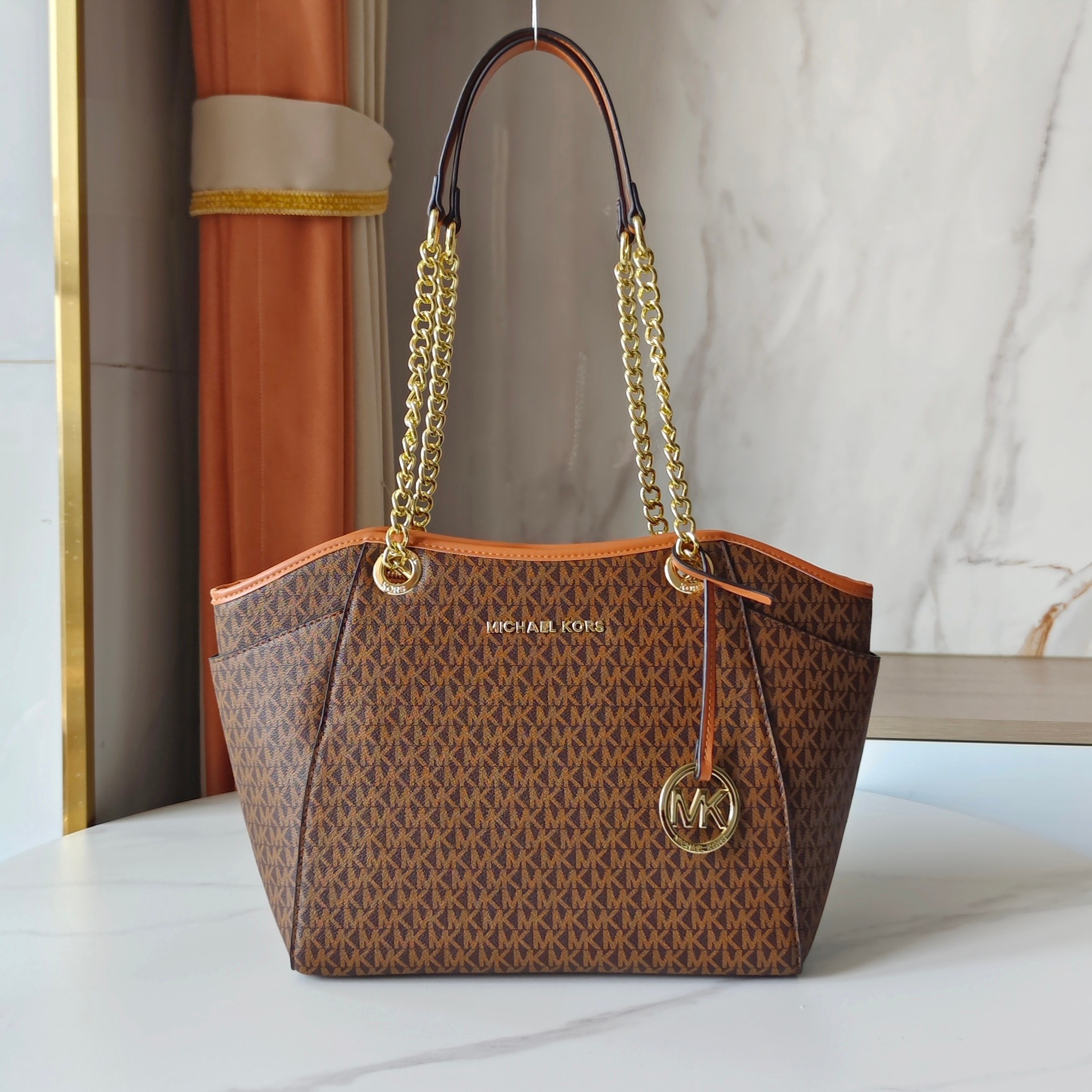 Michael Kors Chain Tote Bag