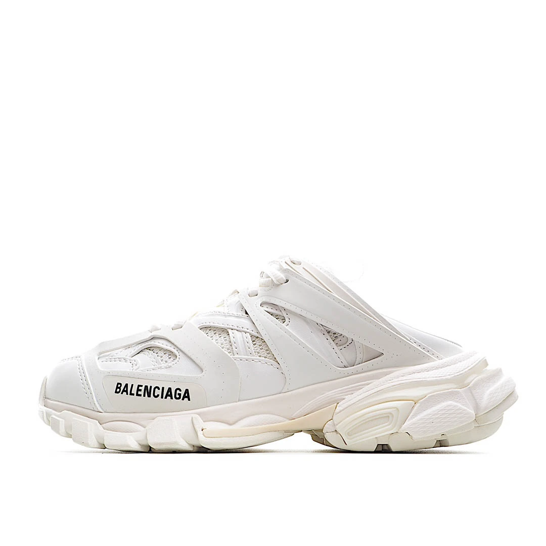 Balenciaga Sneaker Tess s.Gomma MAILLE WHITE/ORANGE