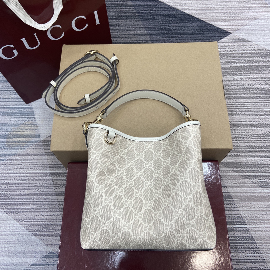 Gucci Emblem Tote Bag